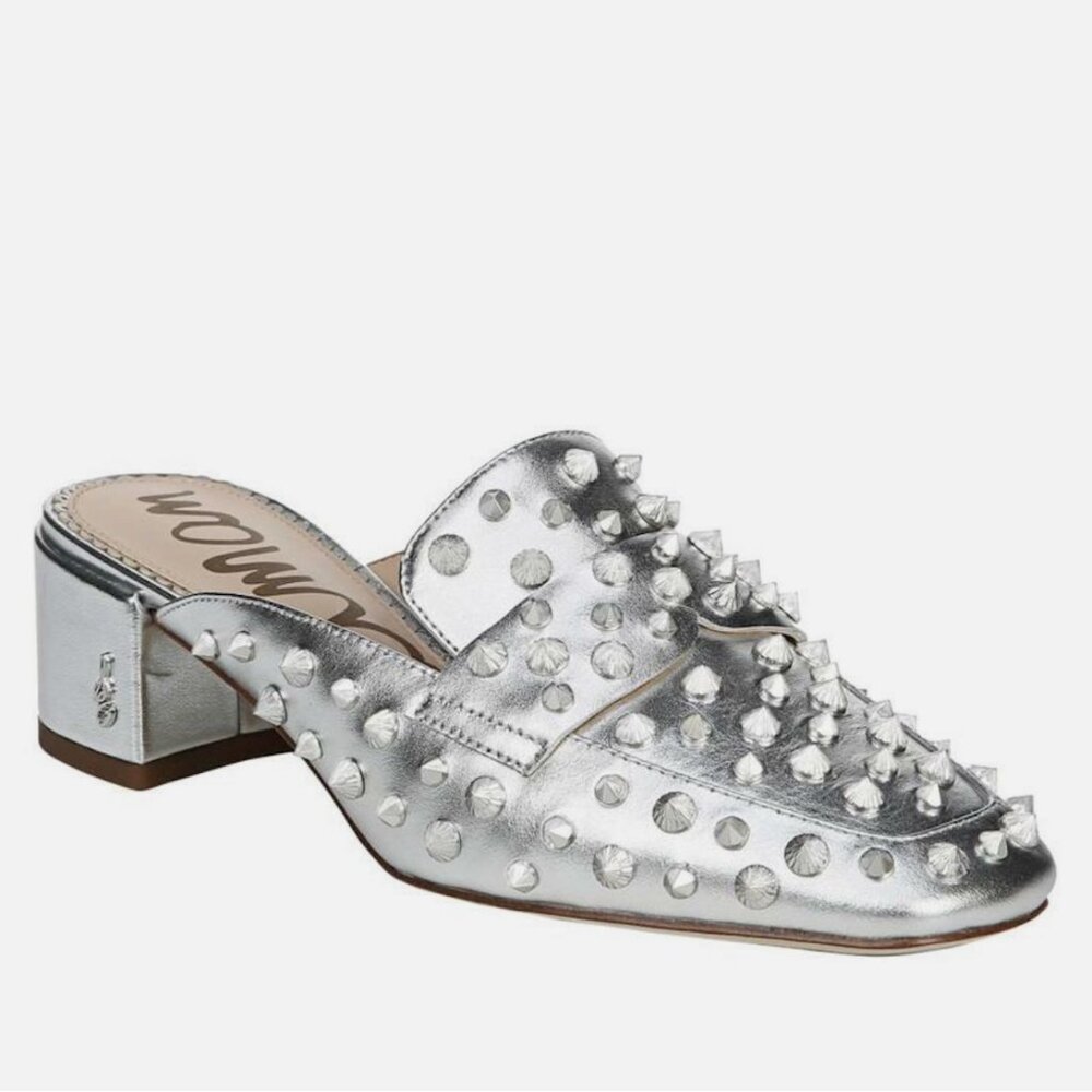 NWOB Sam Edelman Augustus Leather Studded Mule